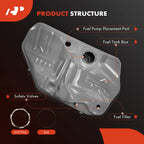 18 Gallon Fuel Tank for Ford Taurus Mercury Sable (2000–2007)