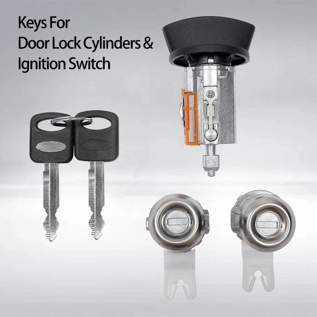 Ignition Switch & Door Lock Cylinder w/ Keys for Ford F150/250 (1997–2007)