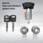 Ignition Switch & Door Lock Cylinder w/ Keys for Ford F150/250 (1997–2007)