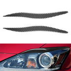 Carbon Fiber Fog Light Lamp Eyebrow Cover Trim for Lexus IS250 IS300 IS350 (2006–2013)