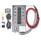 Transfer Switch Kit for Manual Generator (Single & Double Pole Circuits)