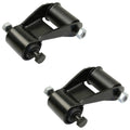 Set of 2 Rear Leaf Spring Shackles for GMC Sierra C3500 (2000)