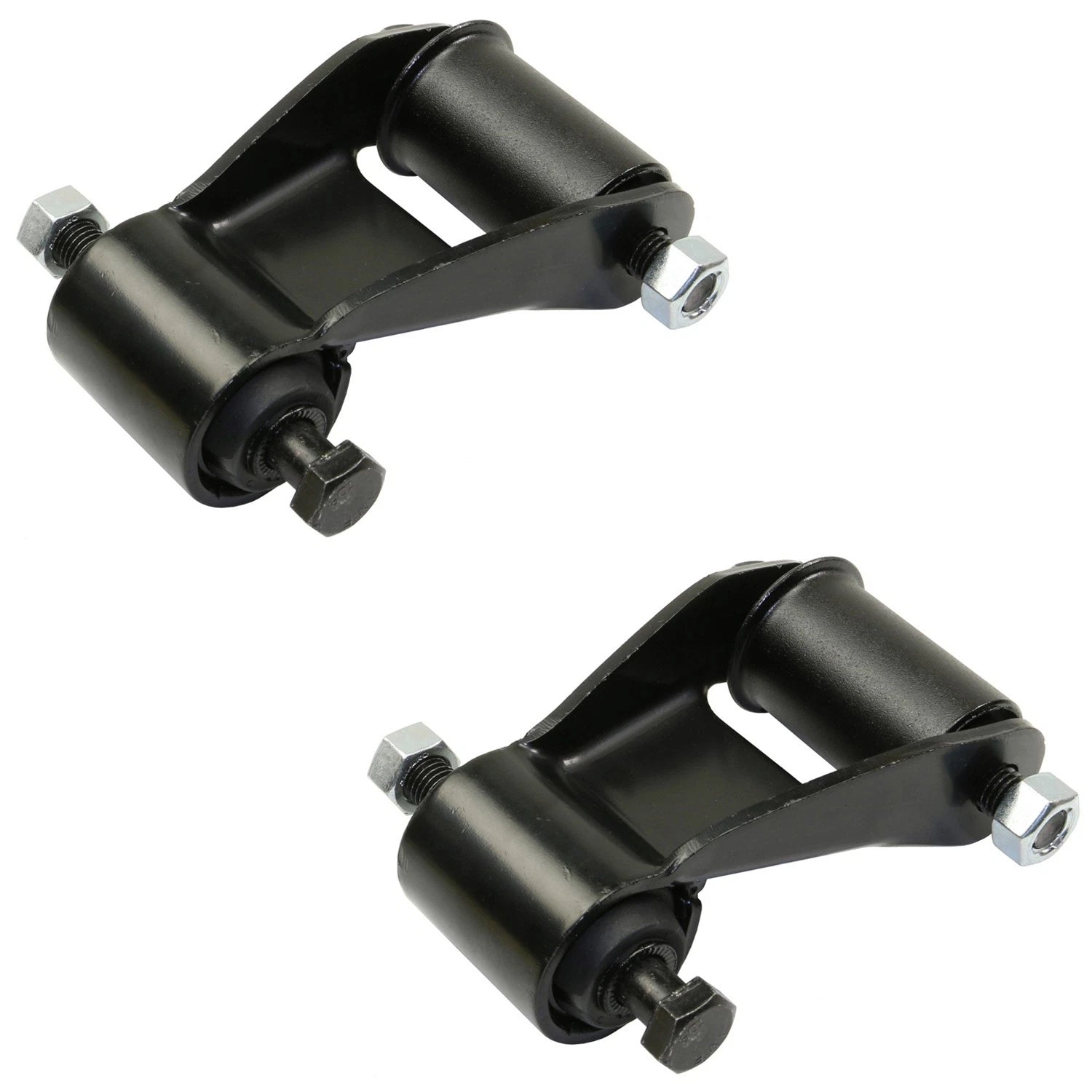 Set of 2 Rear Leaf Spring Shackles for GMC Sierra C3500 (2000)