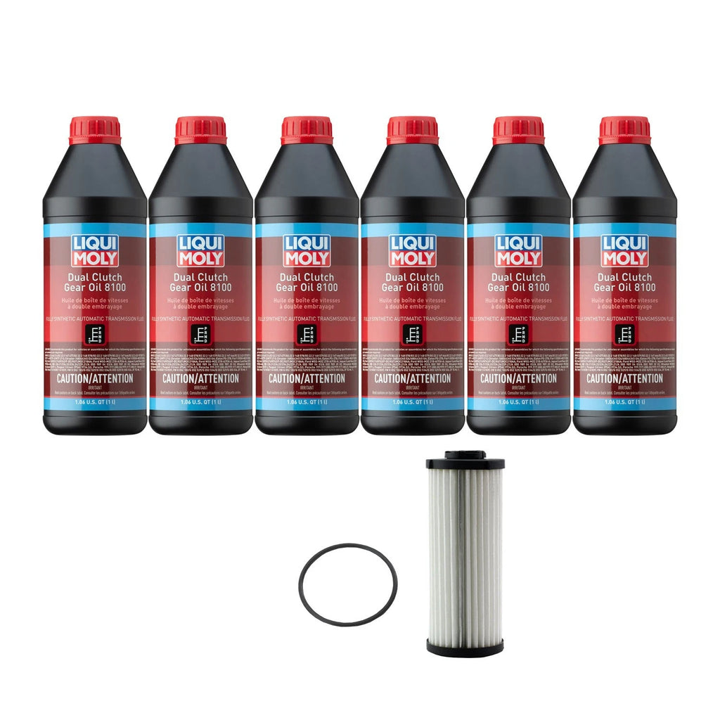 Liqui Moly 8100 Dual Clutch Auto Trans Fluid Filter Kit for A3 S3 GTI Golf R (2013–2020)