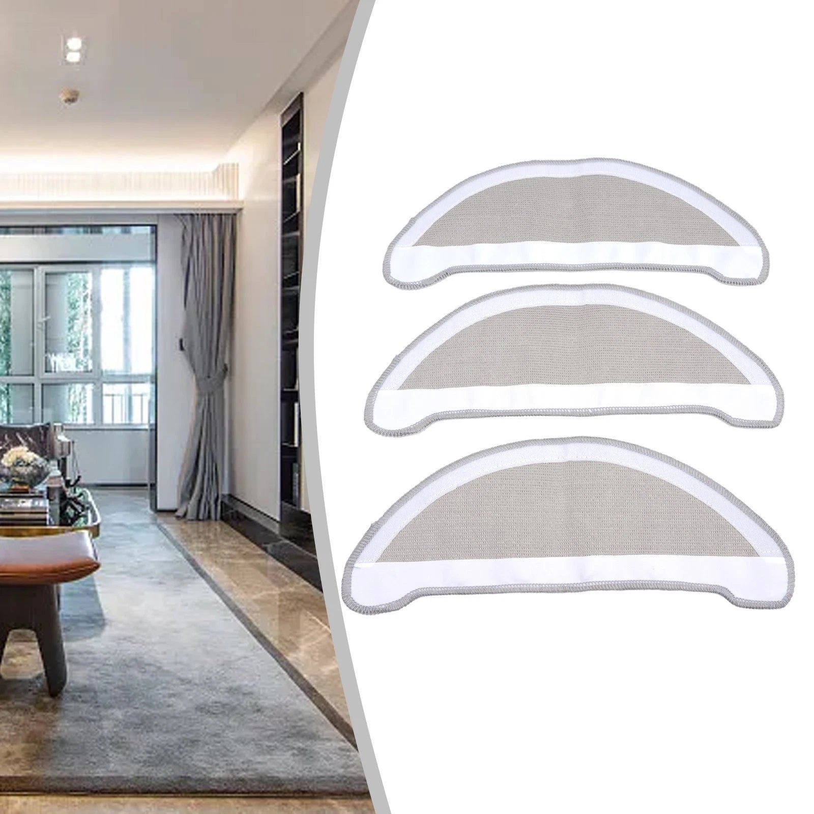 3pcs Washable Mop Cloth for Airrobo+ Robot Vacuum Cleaner