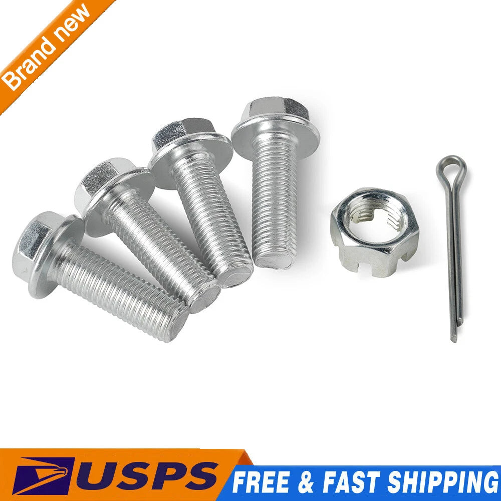 Set of 4 Lower Ball Joint Flange Bolts for Toyota (14mm Hex Head) 90080-10066 90105-10406