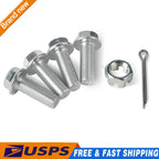 Set of 4 Lower Ball Joint Flange Bolts for Toyota (14mm Hex Head) 90080-10066 90105-10406