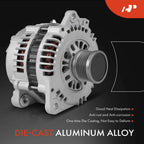 Alternator for Nissan Rogue X-Trail (2005–2012) L4 2.5L 110A