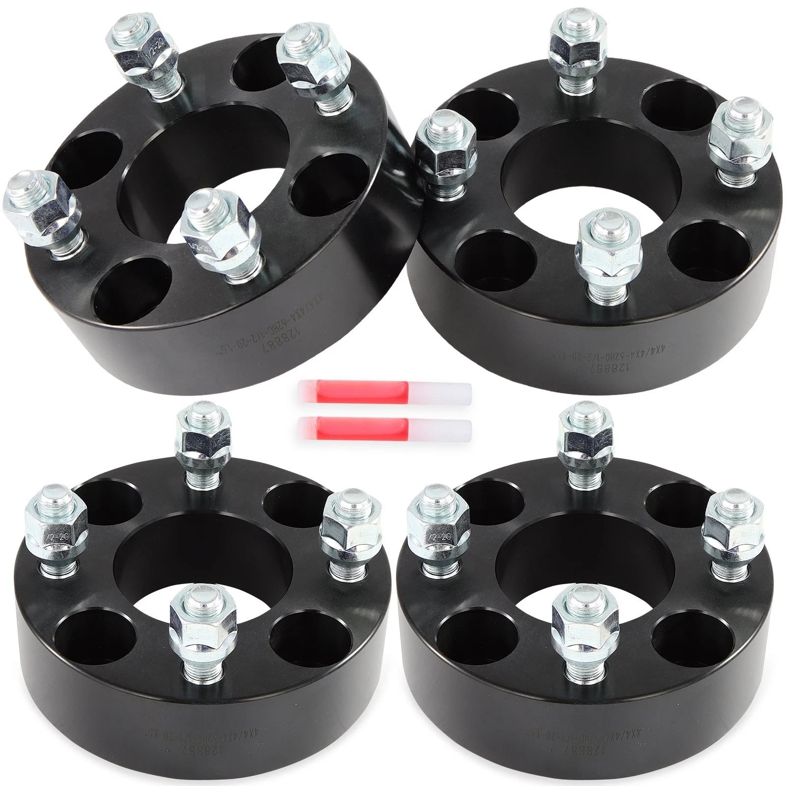 Set of 4 Wheel Spacers for Club Car EZ Go (Fits 1.5" 4x4")