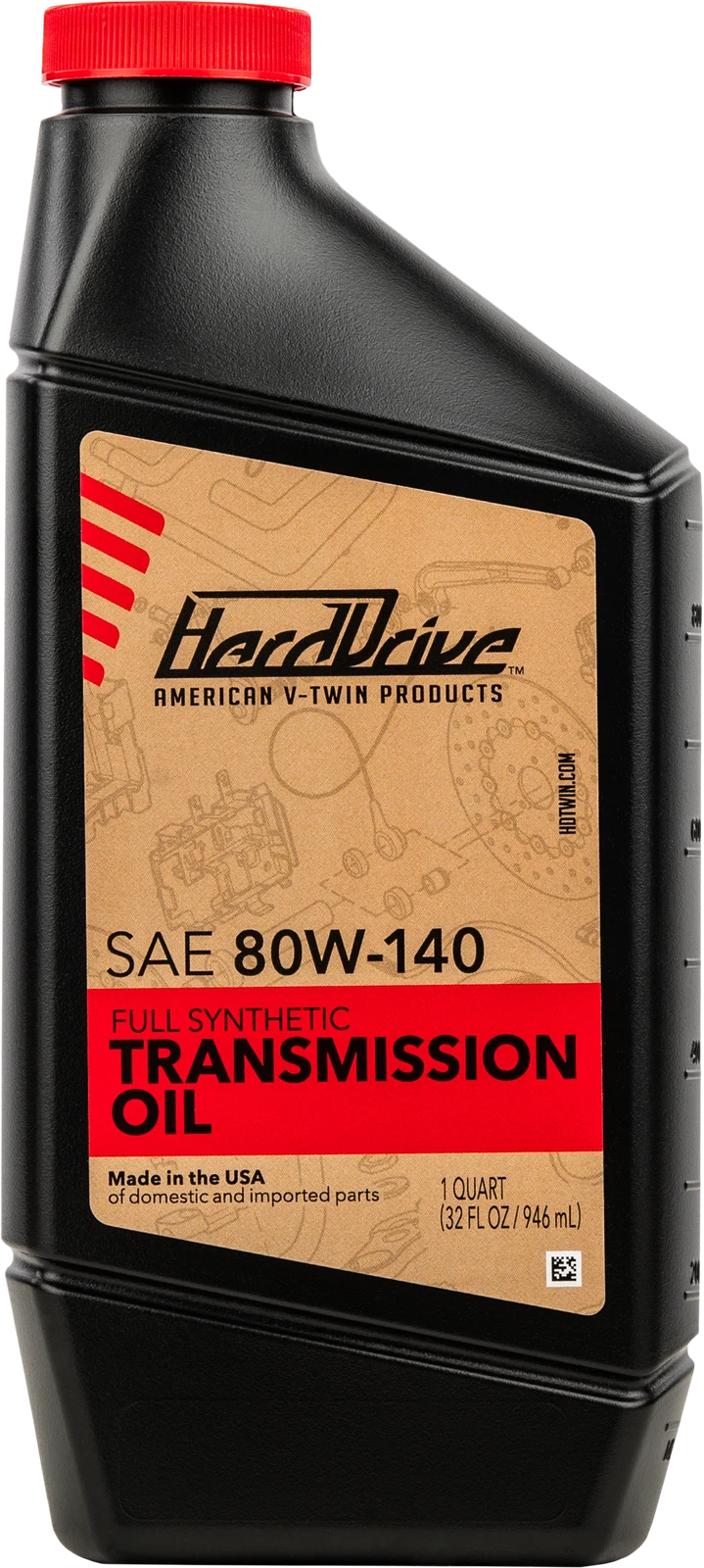 Transmission Oil 80W-140 for Harley Davidson (4-6 Speed)