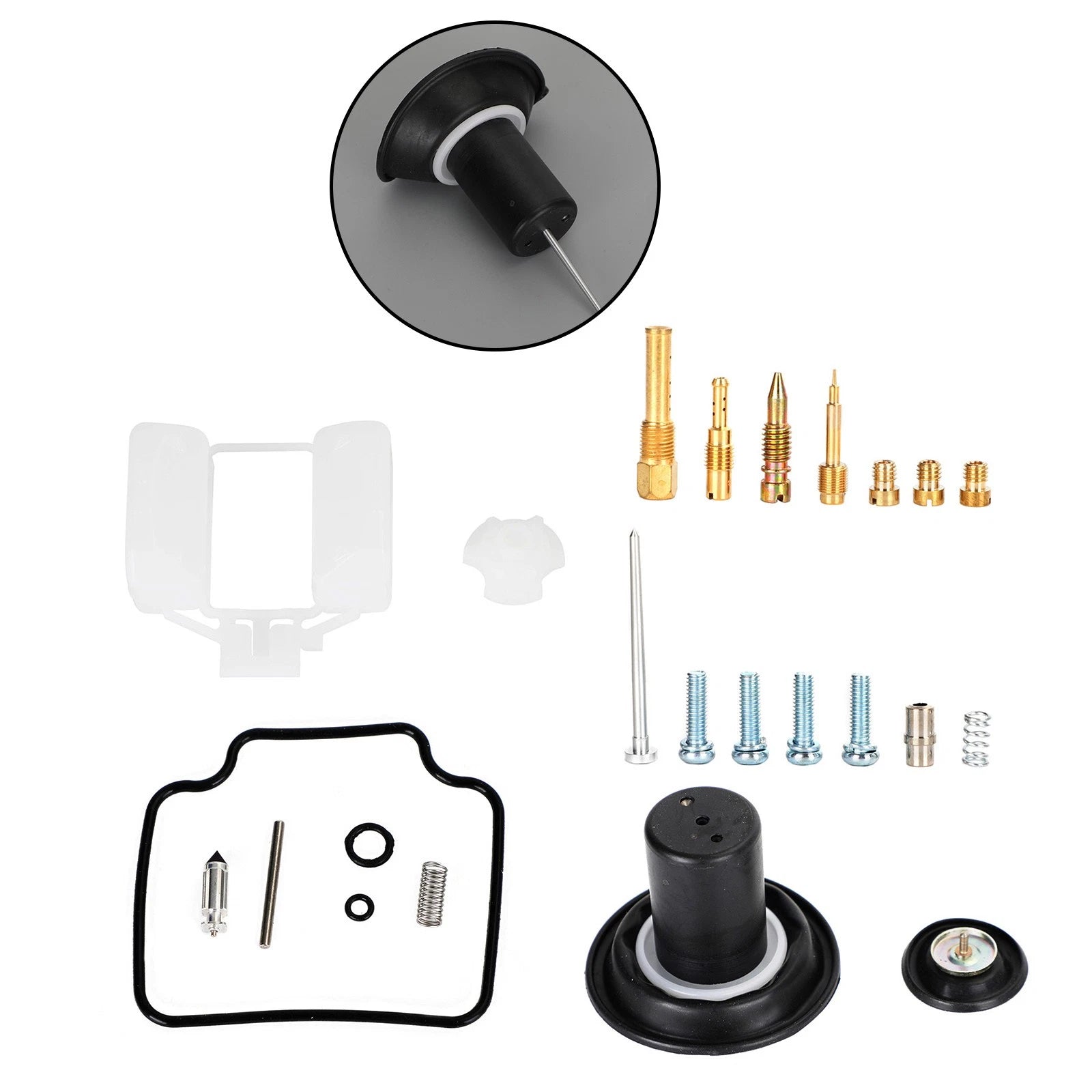 Carburetor Rebuild Kit for Honda CN/CH250 Helix/Fusion 250 (Big Ship 22)