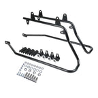 Black Saddlebags Conversion Brackets for Harley Softail (1986-2017)