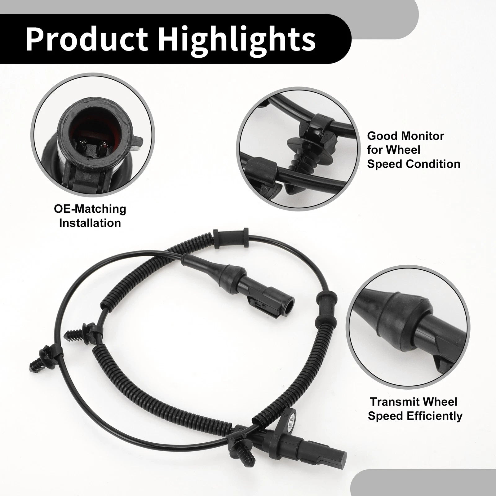 ABS Sensor No.4R3Z2C204AA for Ford Mustang (2005–2010)