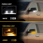 Left Mirror Turn Signal Puddle Light for Dodge Ram 2500 (2010–2014)