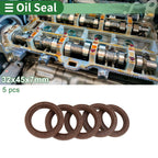 Oil Seal FKM Rubber 32x45x7mm for Various Models (5 Pcs)