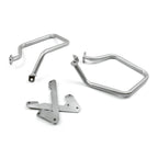 Rear Silver Crash Bars for BMW R1200RT (2014–2017)
