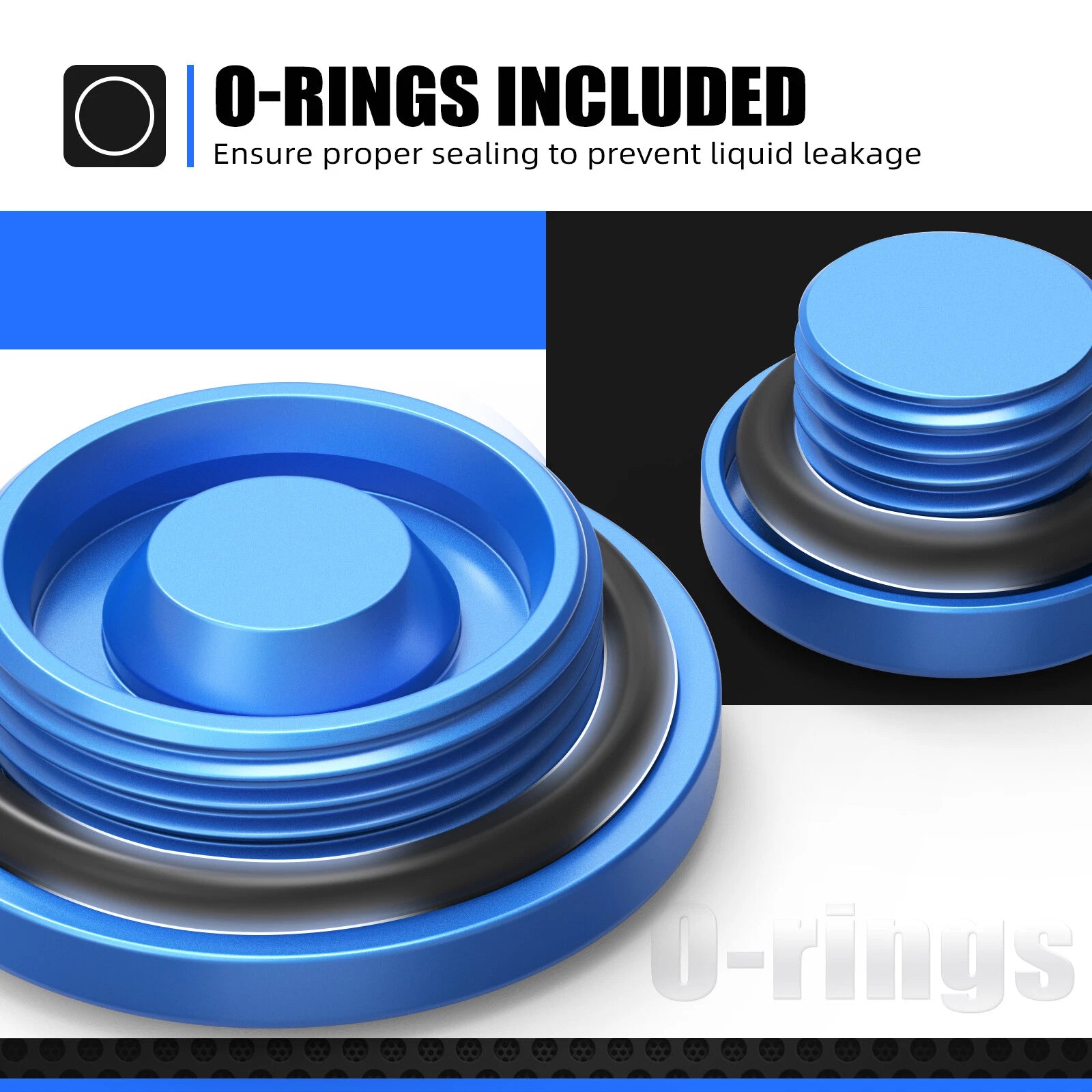 CNC Billet Engine Cover Plug for Yamaha YFZ450 (2004–2009, 2012–2013)