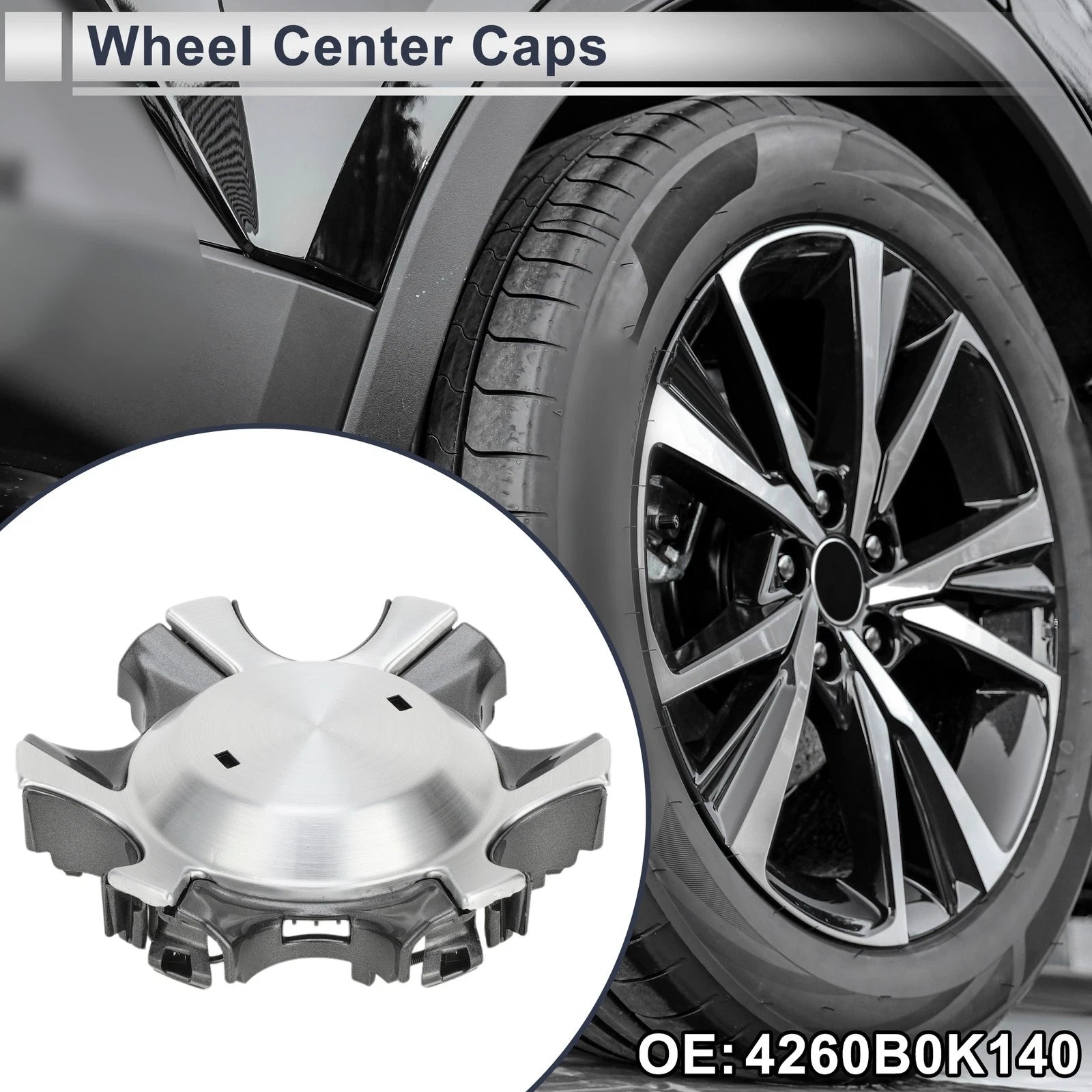 1 Pc Wheel Center Cap No. 4260B0K140 for Toyota Fortuner Hilux