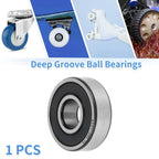 6201-RS Deep Groove Ball Bearing for Scooter Skateboard Wheel (12x32x10mm)