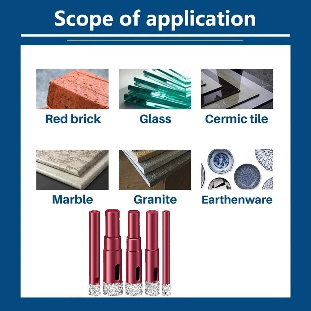 6mm High Performance Drill Bit for Granite Marble Porcelain Tiles