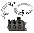 Ignition Coil & Spark Plug Wire Set for Ford 3.8L V6 OHV VIN 4 (1991–1995)