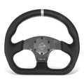NRG RST-024CF-SL 320mm Leather Steering Wheel for Universal Fit (2010–2023)