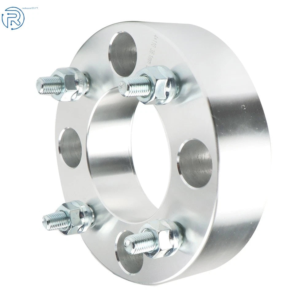 Set of 4 Wheel Spacers for Honda 4x110 (1.5", 74mm Hub Bore, M10x1.25)