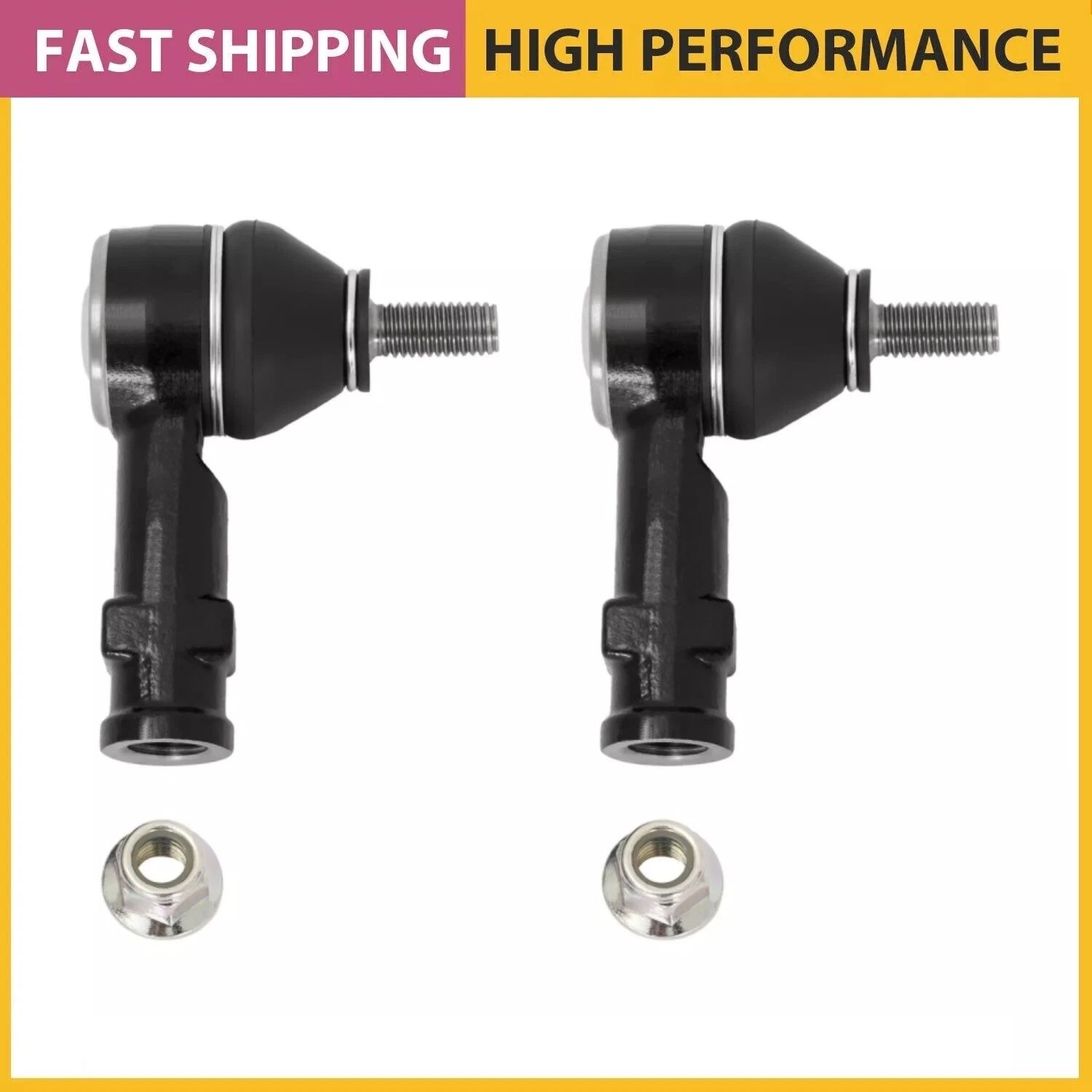 2Pcs Outer Tie Rod End for Ford Focus (2006–2011)