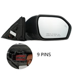 Power Side Mirror for Ford Explorer (2020–2024) Heated HD Camera Right 9 Pin