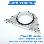 1 Pc Rear Crankshaft Oil Seal with Flange for BMW X5 550i (2007-2013)