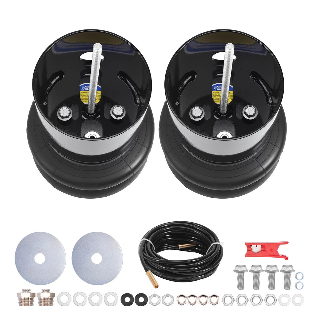 Set of 2 Front Air Suspension Bags Mount Brackets for Chevy GMC C2500 C3500 (1992–1998)