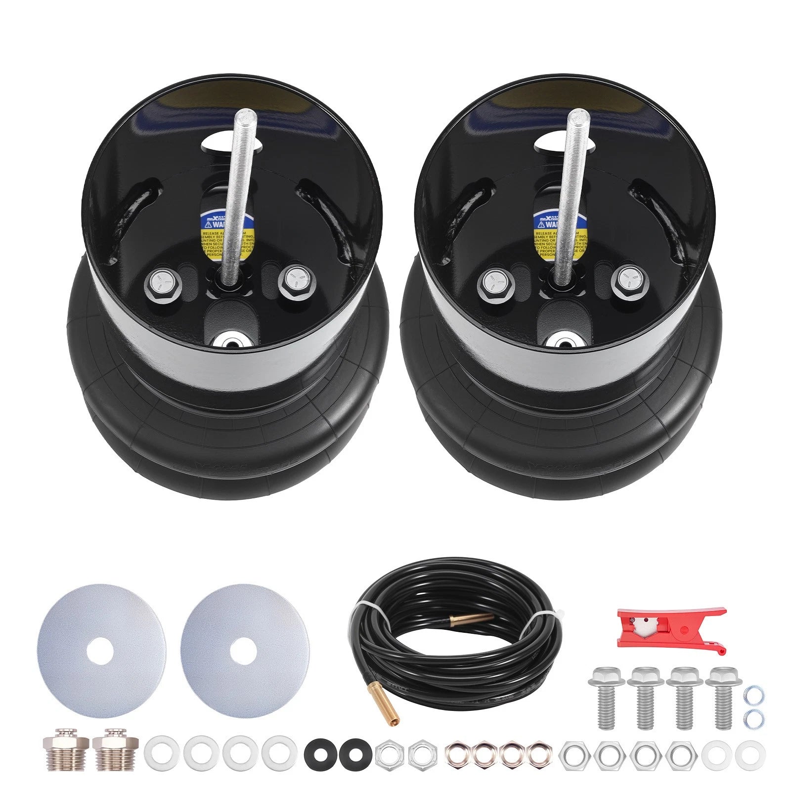 Set of 2 Front Air Suspension Bags Mount Brackets for Chevy GMC C2500 C3500 (1992–1998)