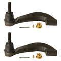 2X Moog Front Outer Steering Tie Rod Ends for Dodge D250 D350 (1989–1993)