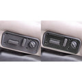 Carbon Fiber Seat Control Adjustment Button Covers for Hummer H2 (2003-2007)