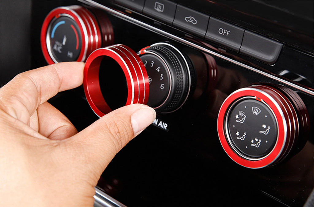 Air Conditioner Control Switch Knob Ring for VW Golf GTI (2015-2024)