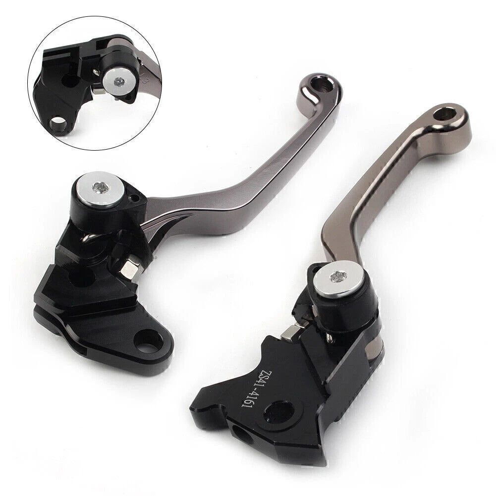 CNC Titanium Disc Brake Clutch Levers for Yamaha TTR125L/LE/LW (2000–2020)
