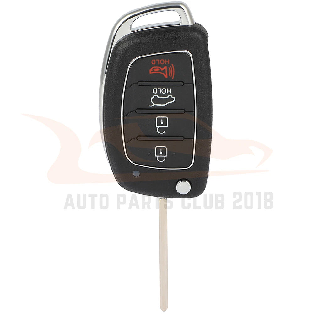Key Entry Remote Fob for Hyundai Tucson (2015–2019) 4 Buttons