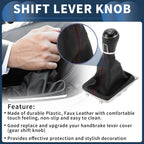 6 Speed Gear Shift Knob with Cover No.3AA711113A for VW Passat (2013–2021)