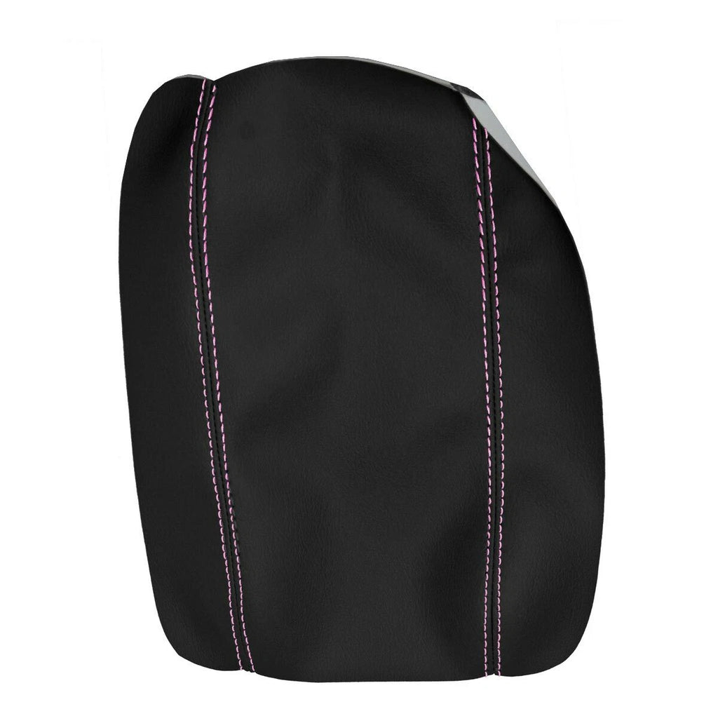 Armrest Cover for Ford F250 (2011–2016) Leather with Pink Stitch