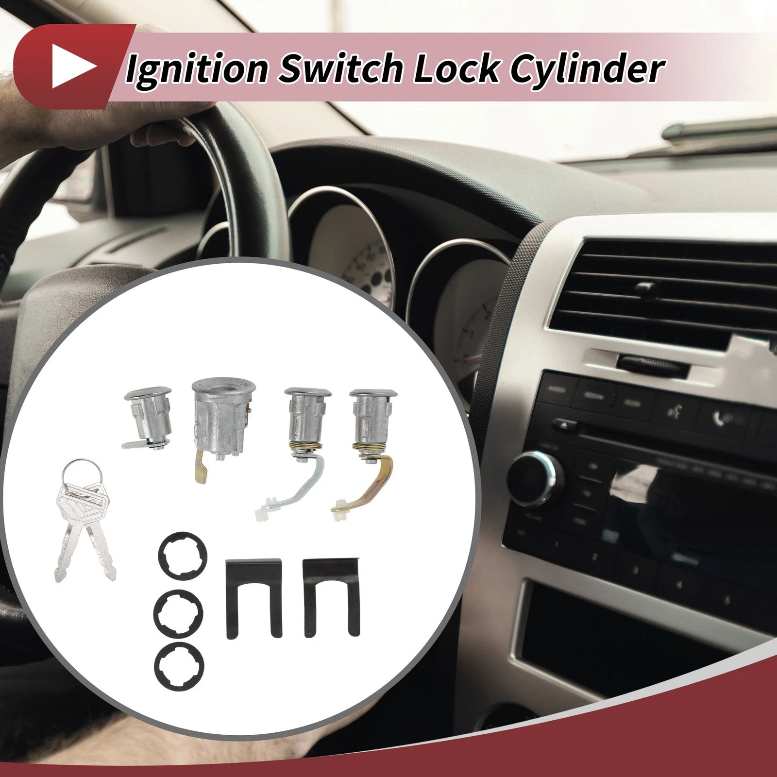 Ignition Lock Cylinder for Toyota Land Cruiser FJ40 FJ45 BJ40 (1969–1986)