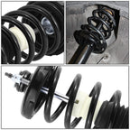 Rear Black Struts with Coil Spring Assembly for Acura TSX Honda Accord (2008–2017)