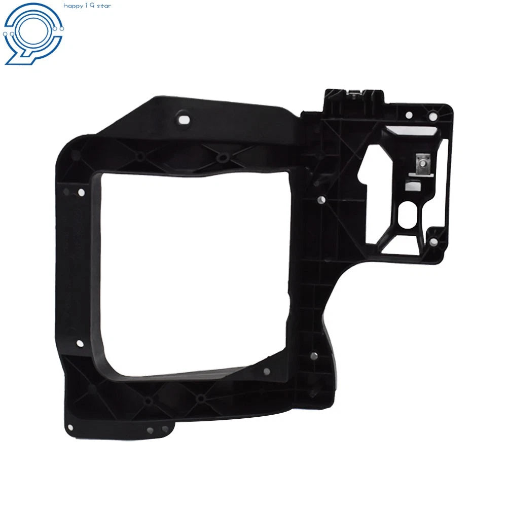 Set of 2 Headlight Brackets for Jeep Cherokee (2014-2018) Black ABS