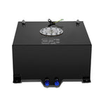 10 Gallon Lightweight Black Coat Aluminum Race Fuel Cell Tank for Universal