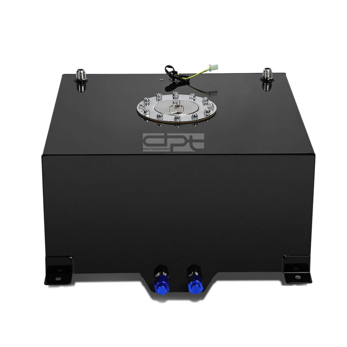10 Gallon Lightweight Black Coat Aluminum Race Fuel Cell Tank for Universal