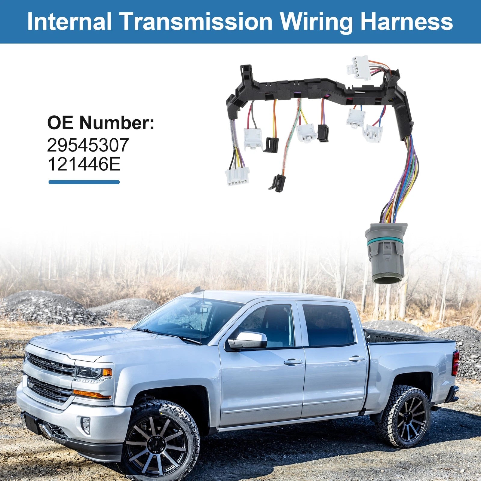 Transmission Wiring Harness for Chevy Silverado 2500 3500 (2011–2019) No.29545307