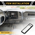 Carbon Fiber Headlight Switch Button Panel Cover for Ford Maverick (2022–2024)