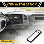 Carbon Fiber Headlight Switch Button Panel Cover for Ford Maverick (2022–2024)