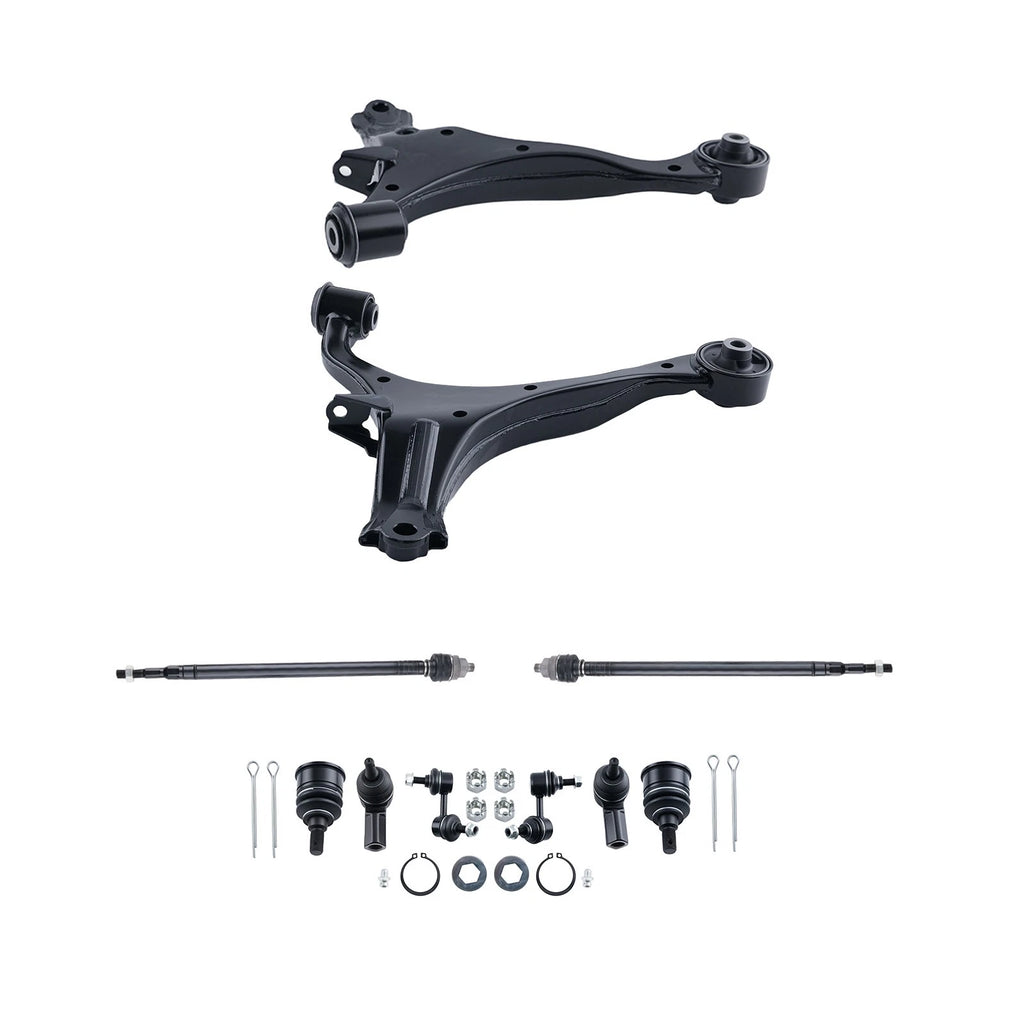 10pcs Front Suspension Control Arms Kit for Honda Civic Acura EL (2001–2005)