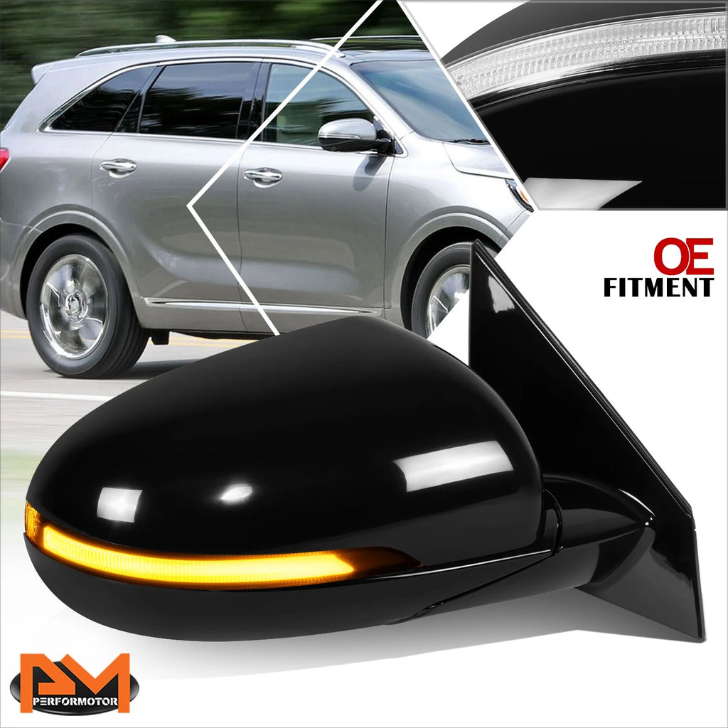 Power Fold Heated Side Rear View Door Mirror Right for Sorento (2016–2018)