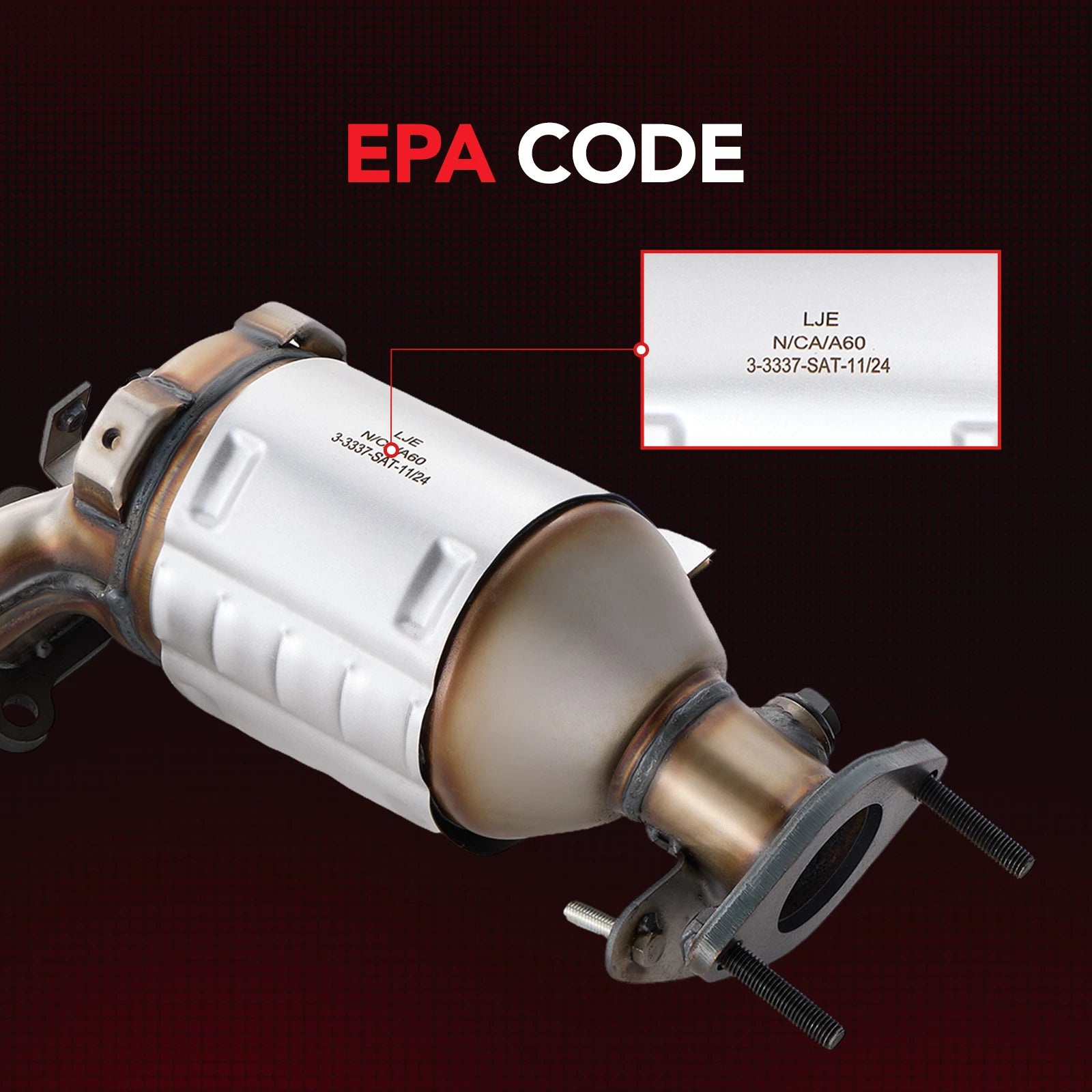 Front Left Catalytic Converter for Mazda Tribute (2001-2006)